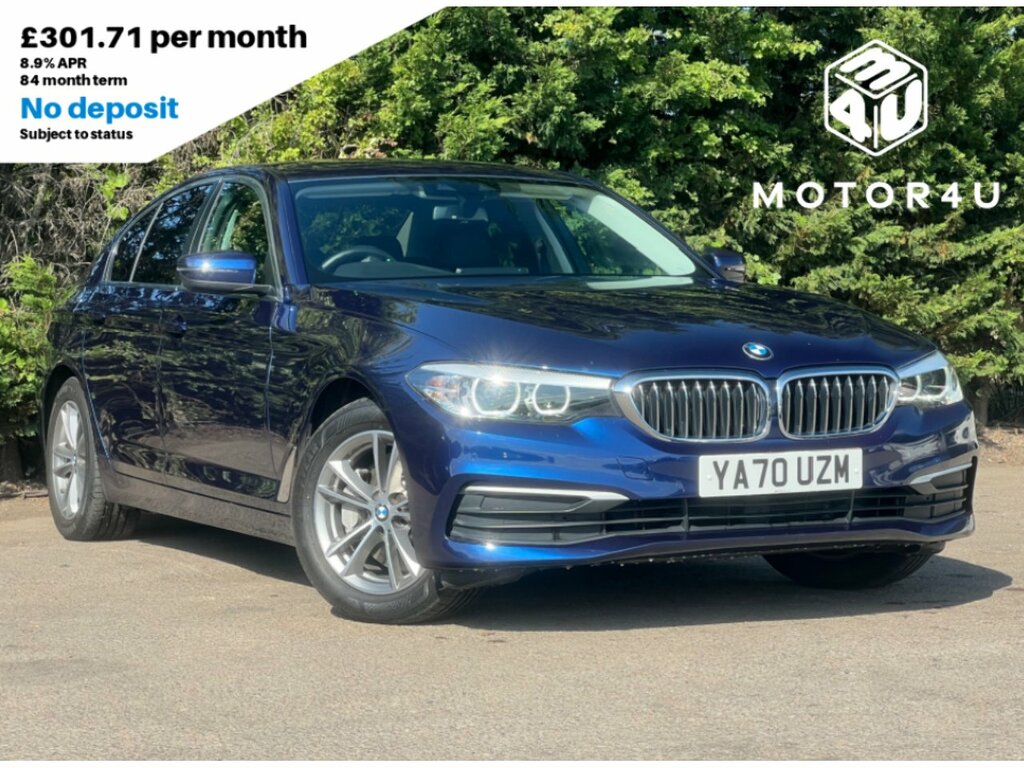 BMW 5 Series 530E Se Blue
