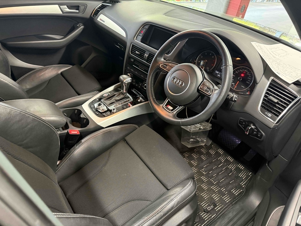 Audi Q5 2.0 Tdi S Line Plus Quattro Euro 5 Ss White #7