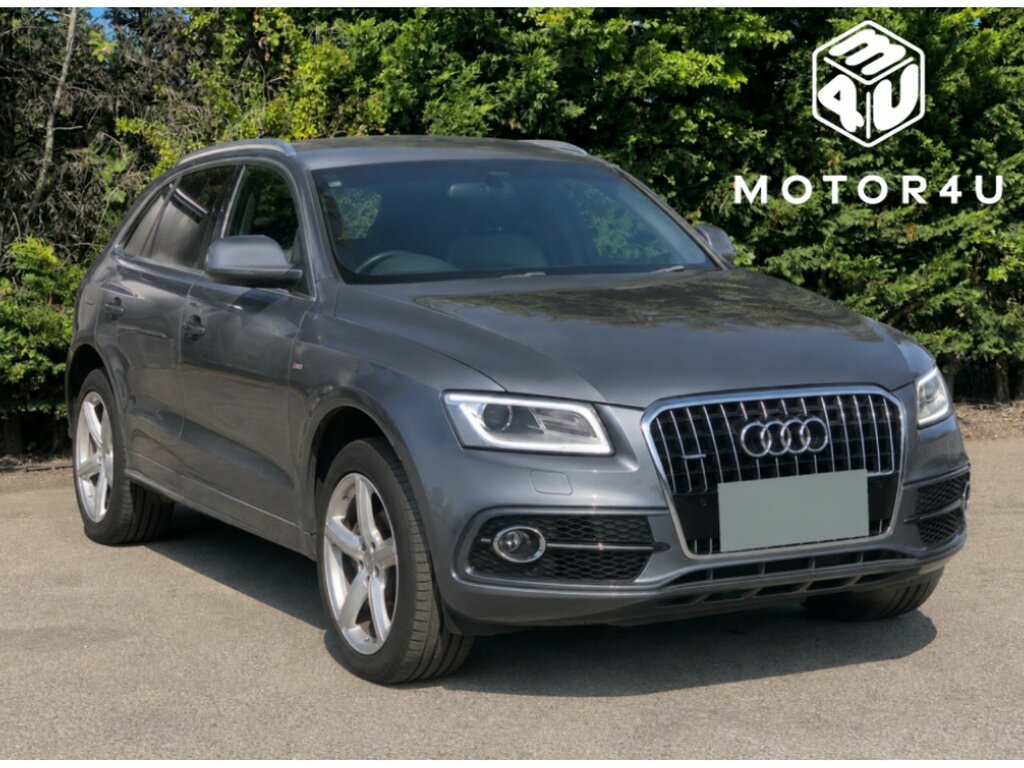 Audi Q5 2.0 Tdi S Line Plus Quattro Euro 5 Ss White #1