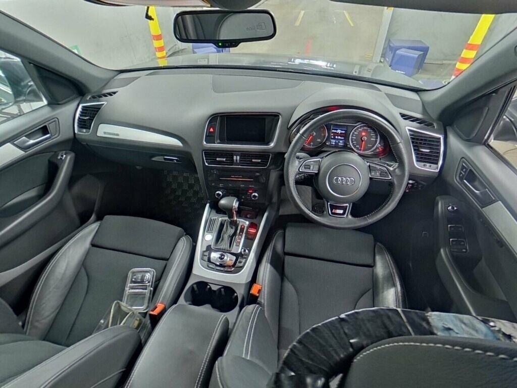 Audi Q5 2.0 Tdi S Line Plus Quattro Euro 5 Ss White #2