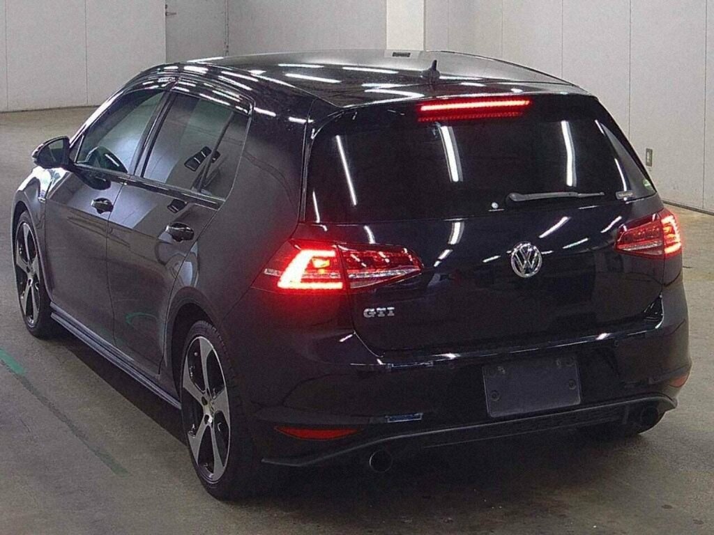 Volkswagen Golf Gti Black #3