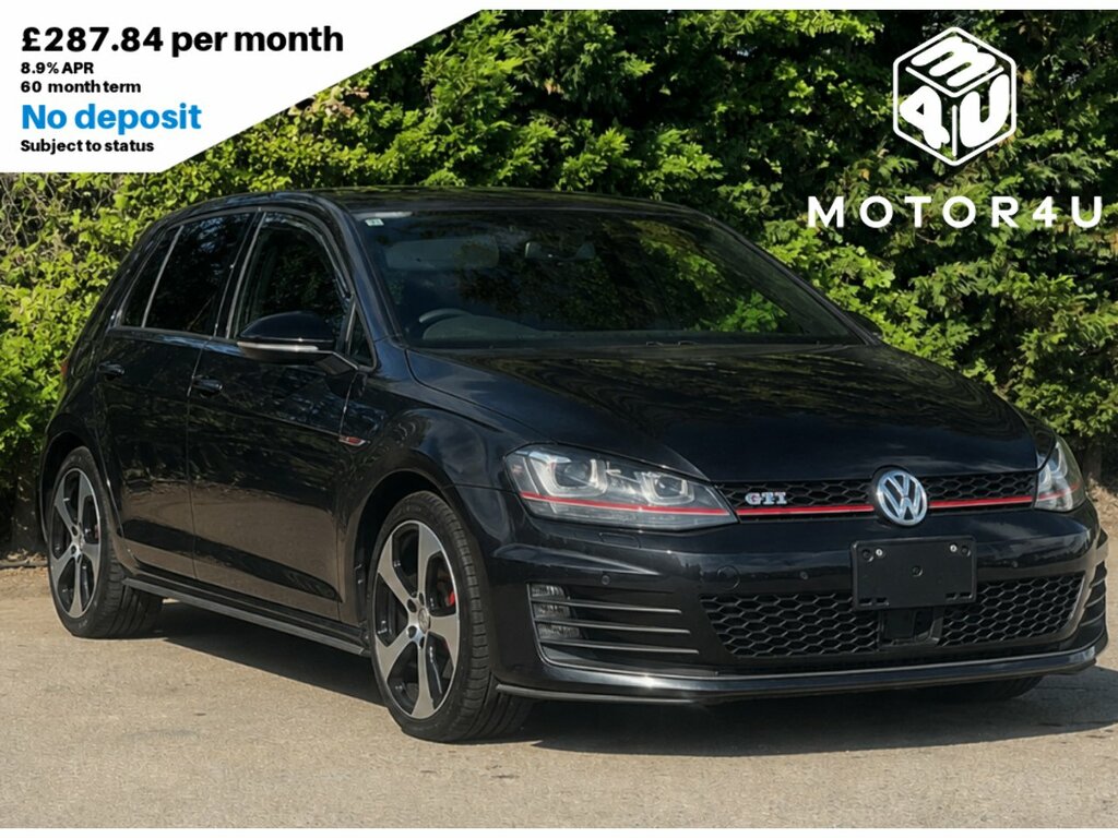 Volkswagen Golf Gti Black