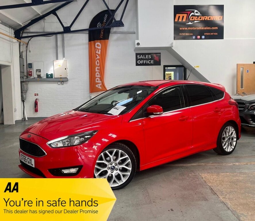 Ford Focus 1L Zetec S Red