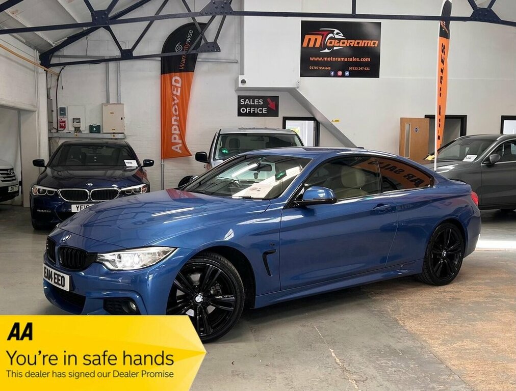 BMW 4 Series 2L M Sport Blue