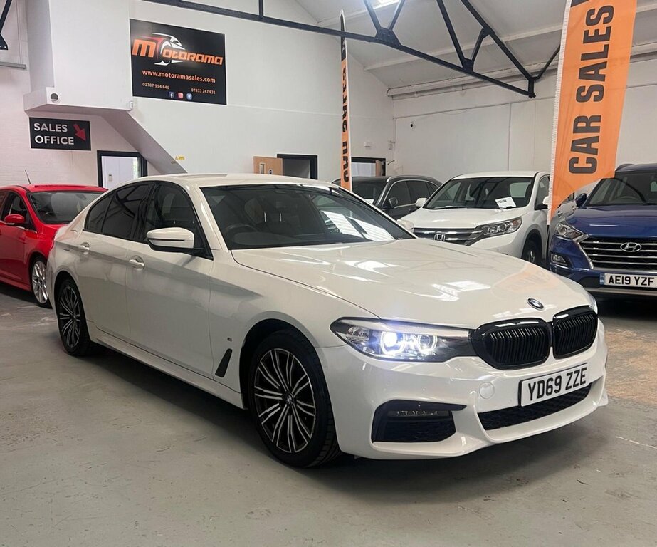 BMW 5 Series 2L M Sport YD69ZZE White #4