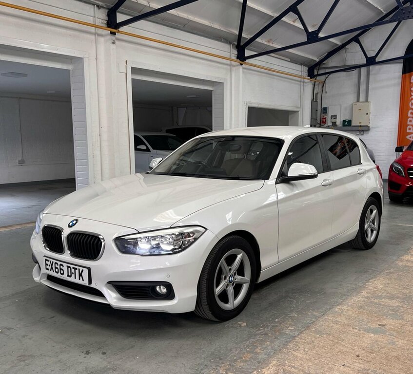 BMW 1 Series 2L Se EX66DTK White #6