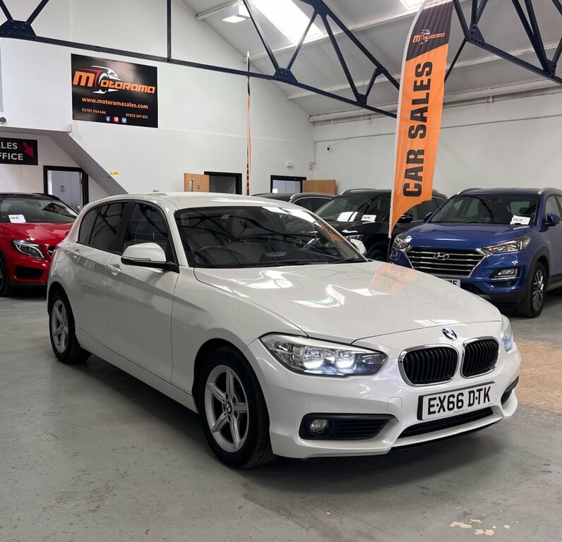 BMW 1 Series 2L Se EX66DTK White #4