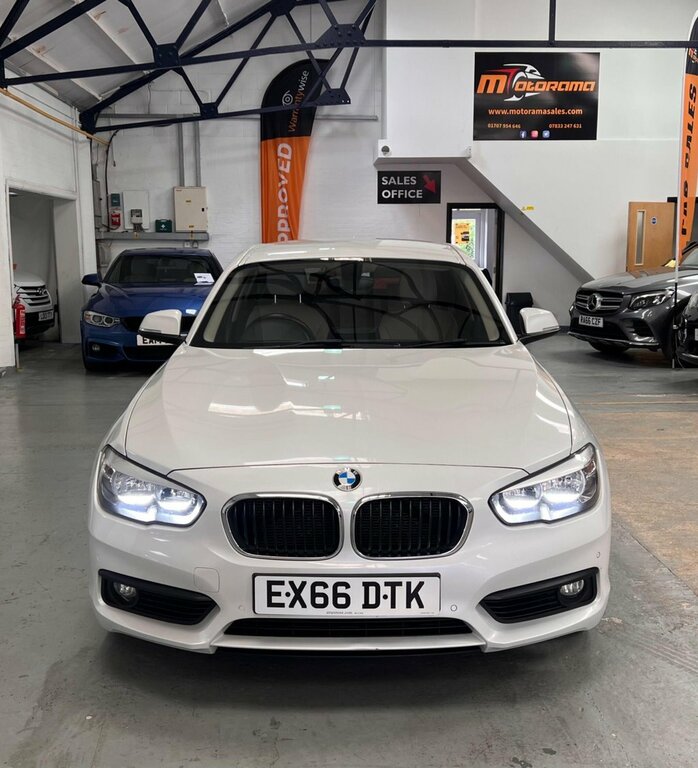 BMW 1 Series 2L Se EX66DTK White #5