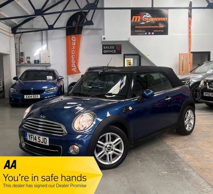 Mini Convertible Euro 6 98 Ps White #1
