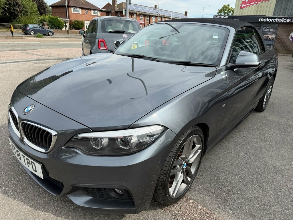 BMW 2 Series Convertible Grey #3