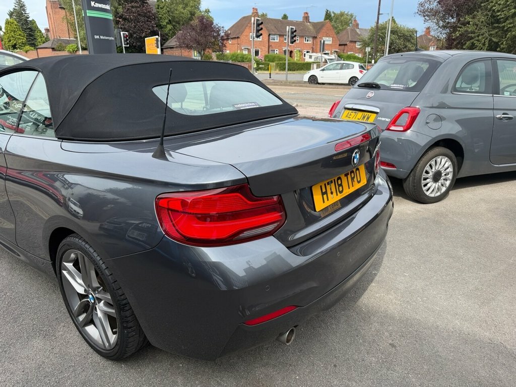 BMW 2 Series Convertible Grey #6
