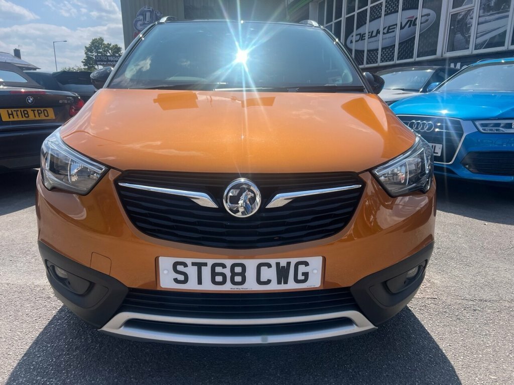 Vauxhall Crossland X 1.2L Elite Nav ST68CWG Orange #3