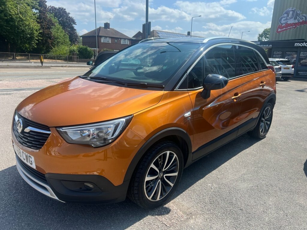 Vauxhall Crossland X 1.2L Elite Nav ST68CWG Orange #2