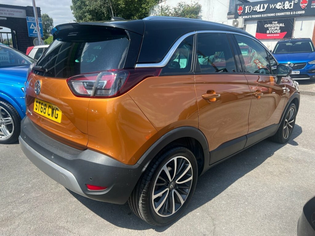 Vauxhall Crossland X 1.2L Elite Nav ST68CWG Orange #6
