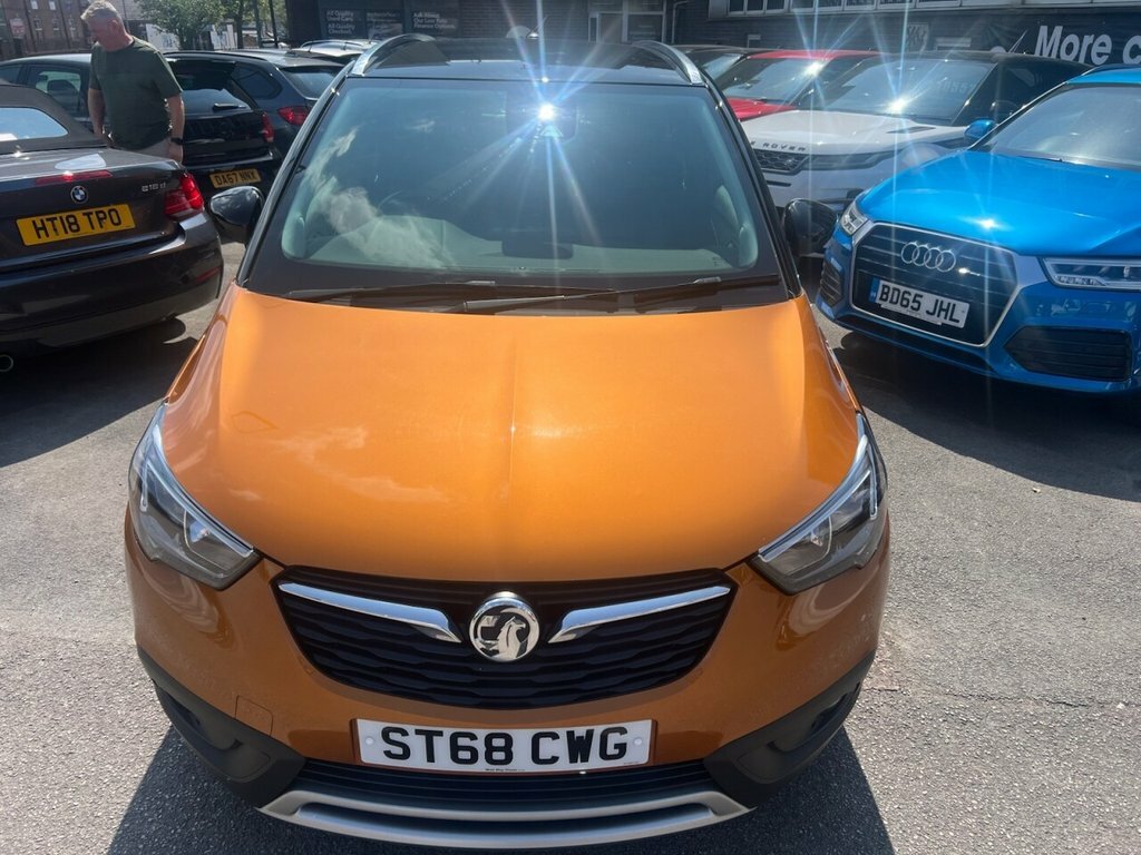 Vauxhall Crossland X 1.2L Elite Nav ST68CWG Orange #4