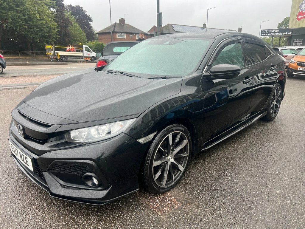 Honda Civic 1L Sr GX17WZE Black #2