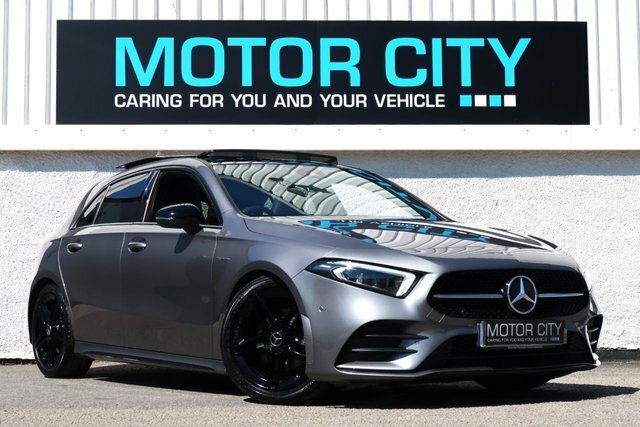 Mercedes-Benz A Class 1.3 A180 Amg Line Edition Premium Plus Hatchback Grey