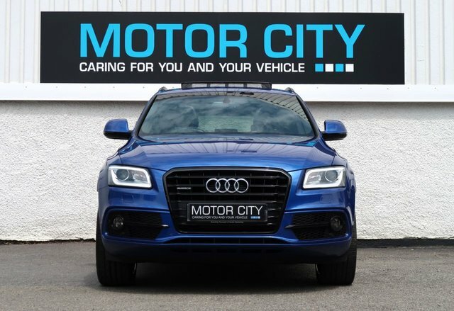 Audi Q5 2.0 Tdi S Line Plus Special Edition Suv Blue #3