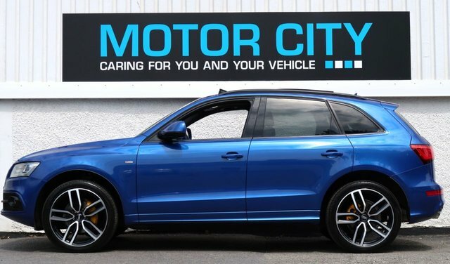 Audi Q5 2.0 Tdi S Line Plus Special Edition Suv Blue #5