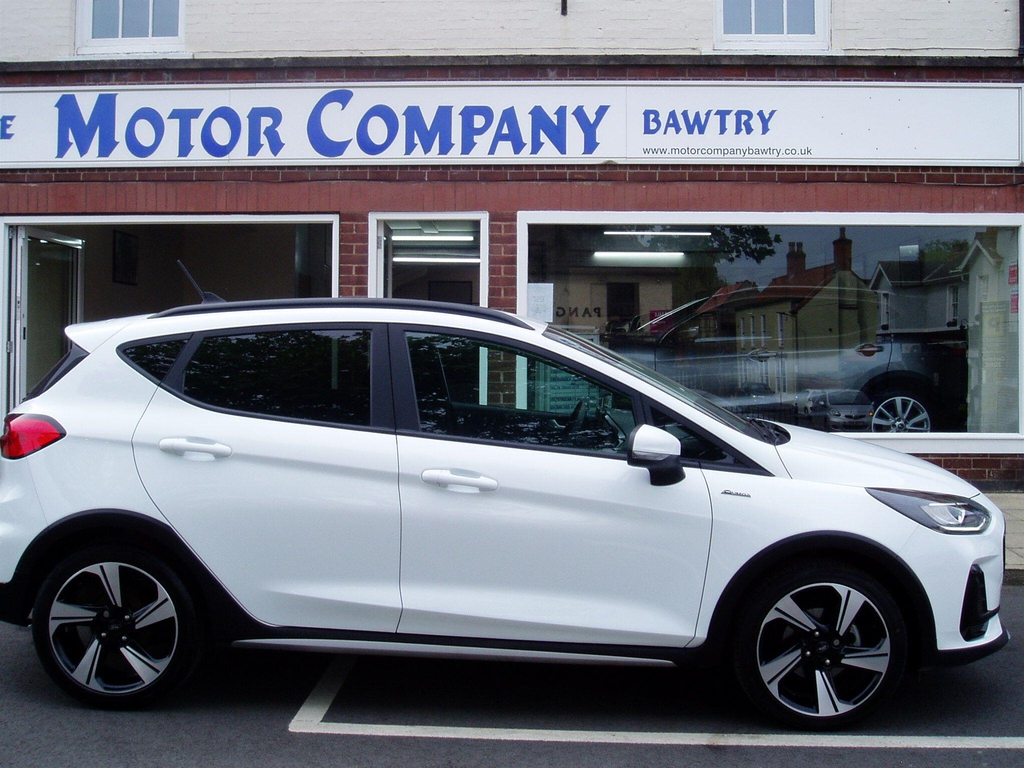 Ford Fiesta 1.0T Ecoboost Mhev Active Edition Euro 6 Ss White #5