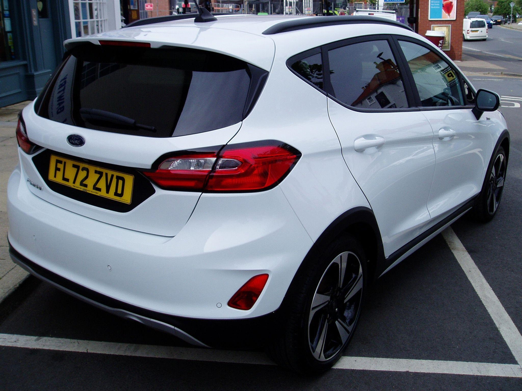Ford Fiesta 1.0T Ecoboost Mhev Active Edition Euro 6 Ss White #2
