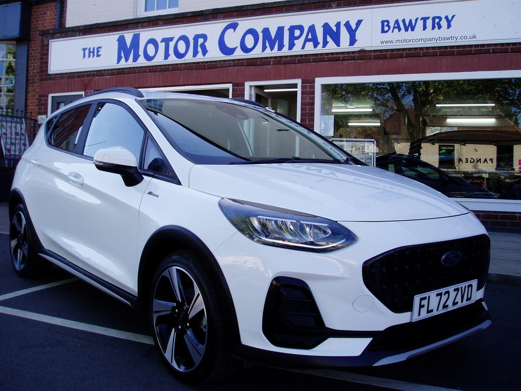 Ford Fiesta 1.0T Ecoboost Mhev Active Edition Euro 6 Ss White