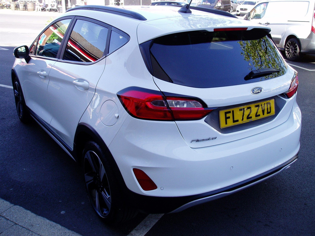 Ford Fiesta 1.0T Ecoboost Mhev Active Edition Euro 6 Ss White #3