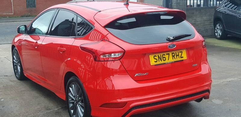 Ford Focus 1.5T Ecoboost St-line Hatchback SN67RHZ Red #6