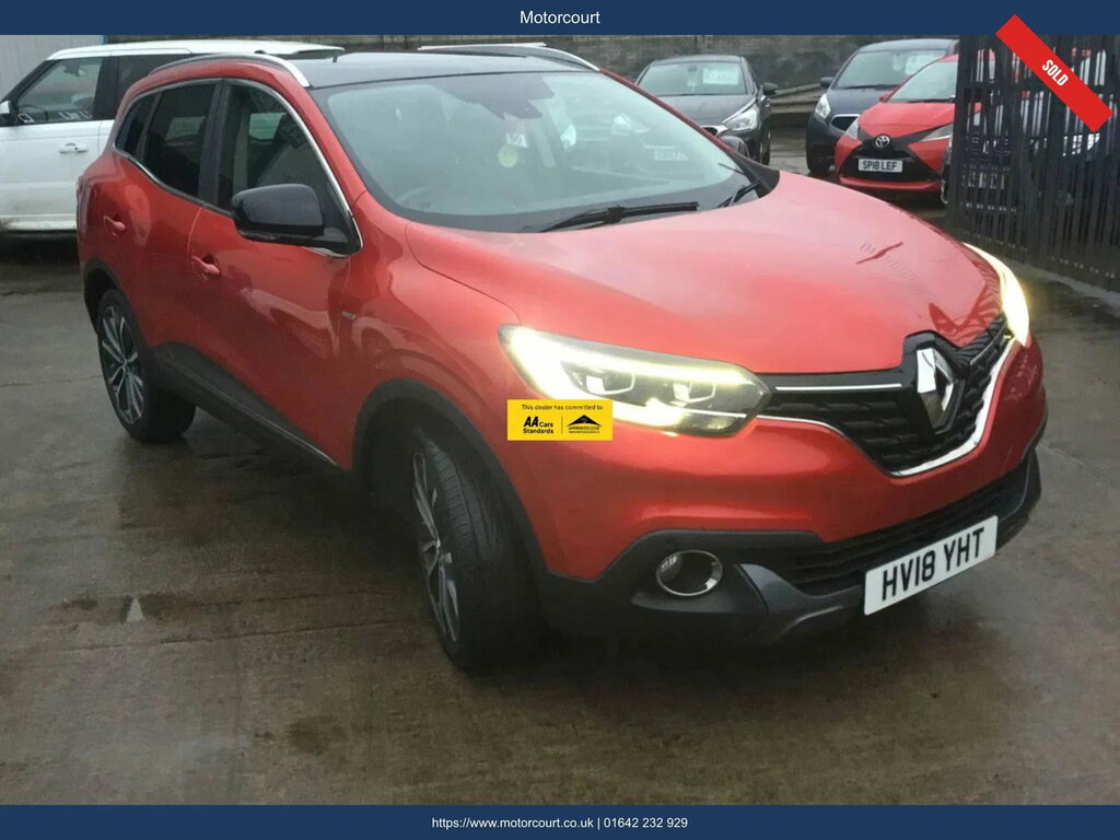 Renault Kadjar 1.5 Dci Signature Nav Suv Euro 6 Red