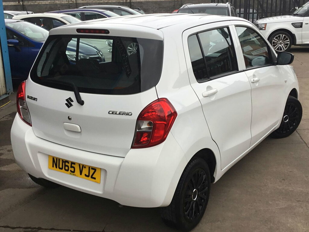 Suzuki Celerio 1.0 Sz2 Hatchback Euro 6 68 Ps NU65VJZ White #3