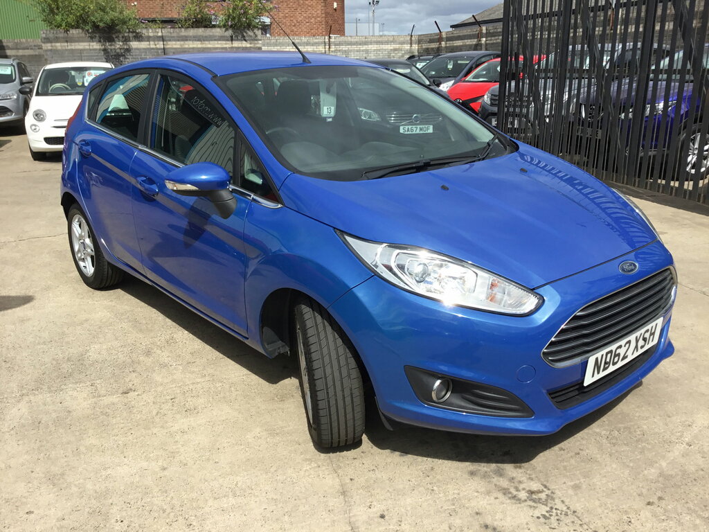 Ford Fiesta 1.25 Zetec Hatchback Euro 5 82 Blue