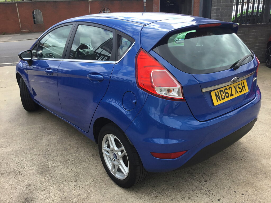 Ford Fiesta 1.25 Zetec Hatchback Euro 5 82 Blue #2