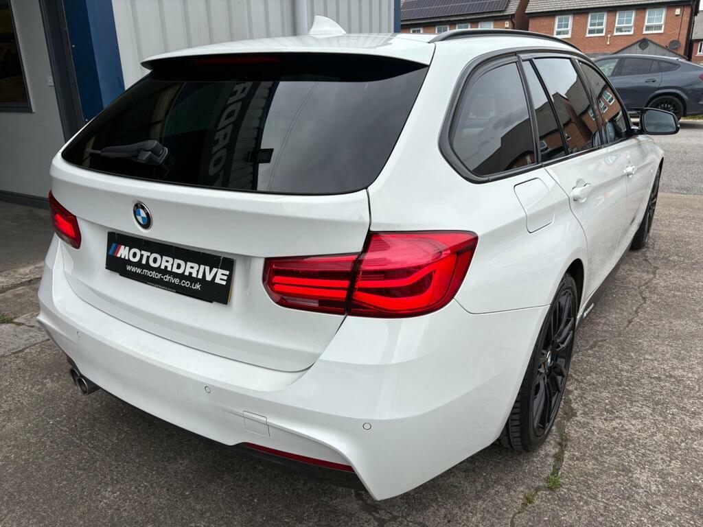 BMW 3 Series 2.0 320D M Sport Touring Xdrive Euro 6 S S YC18EYK White #2