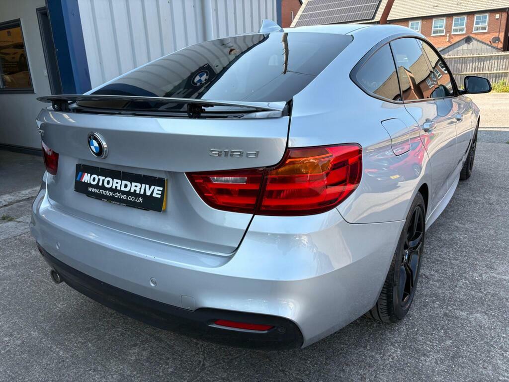 BMW 3 Series Gran Turismo 2.0 318D M Sport Gt Euro 6 S S Silver #2