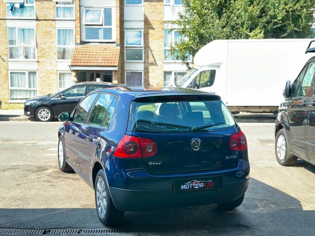 Volkswagen Golf 1.6 Fsi Se Blue #6