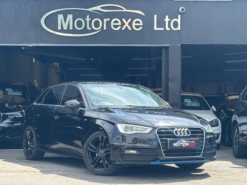 Audi A3 1.6 Tdi S Line Sportback S Tronic Euro 6 Ss Black