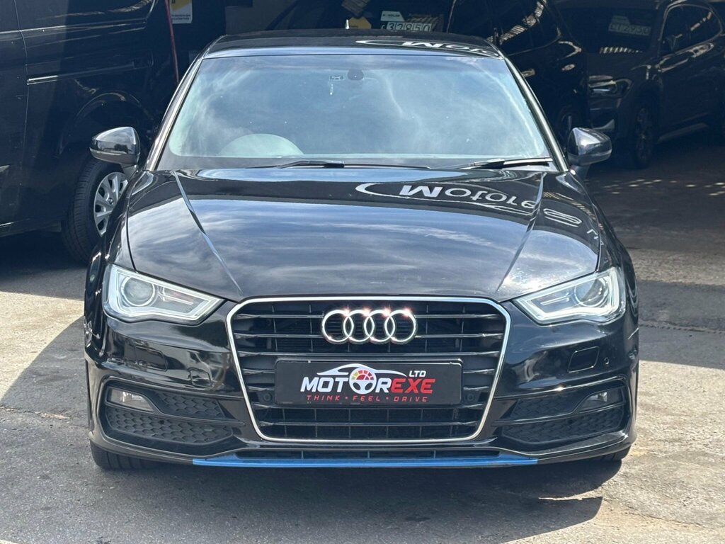 Audi A3 1.6 Tdi S Line Sportback S Tronic Euro 6 Ss Black #4