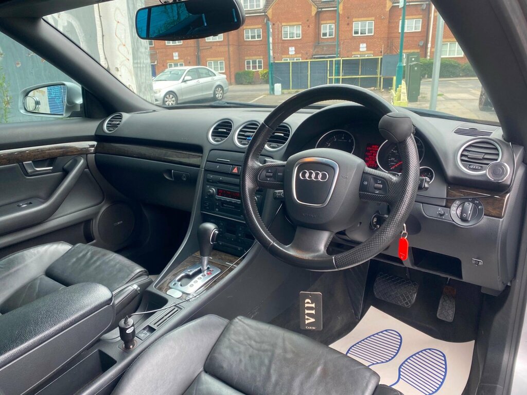 Audi A4 Cabriolet 1.8T S Line Black #23