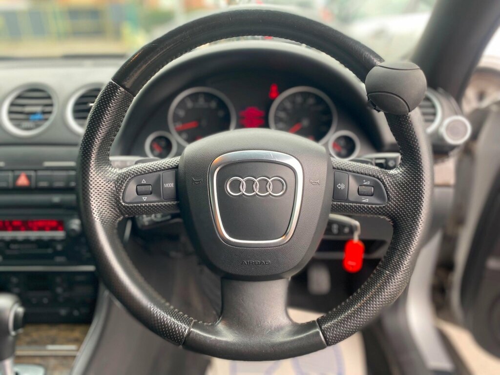 Audi A4 Cabriolet 1.8T S Line Black #13