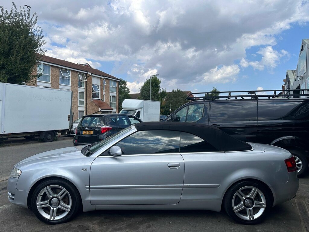 Audi A4 Cabriolet 2.0 Tfsi Sport Multitronic Silver #5