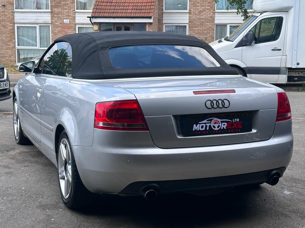 Audi A4 Cabriolet 2.0 Tfsi Sport Multitronic Silver #6