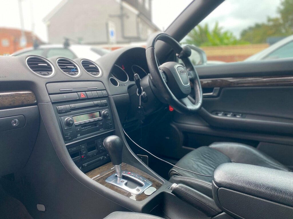 Audi A4 Cabriolet 1.8T S Line Black #18