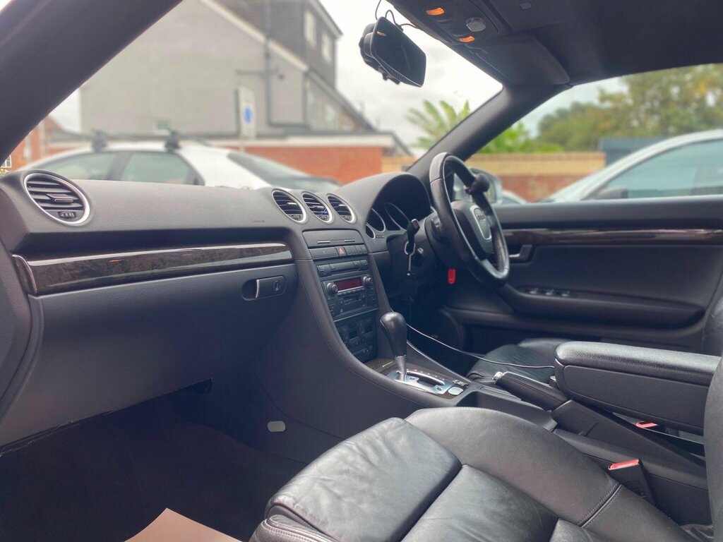 Audi A4 Cabriolet 1.8T S Line Black #16