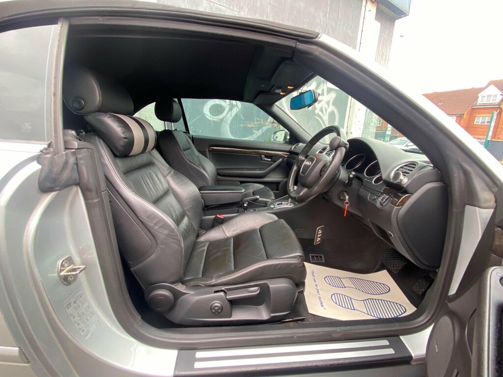 Audi A4 Cabriolet 1.8T S Line Black #22