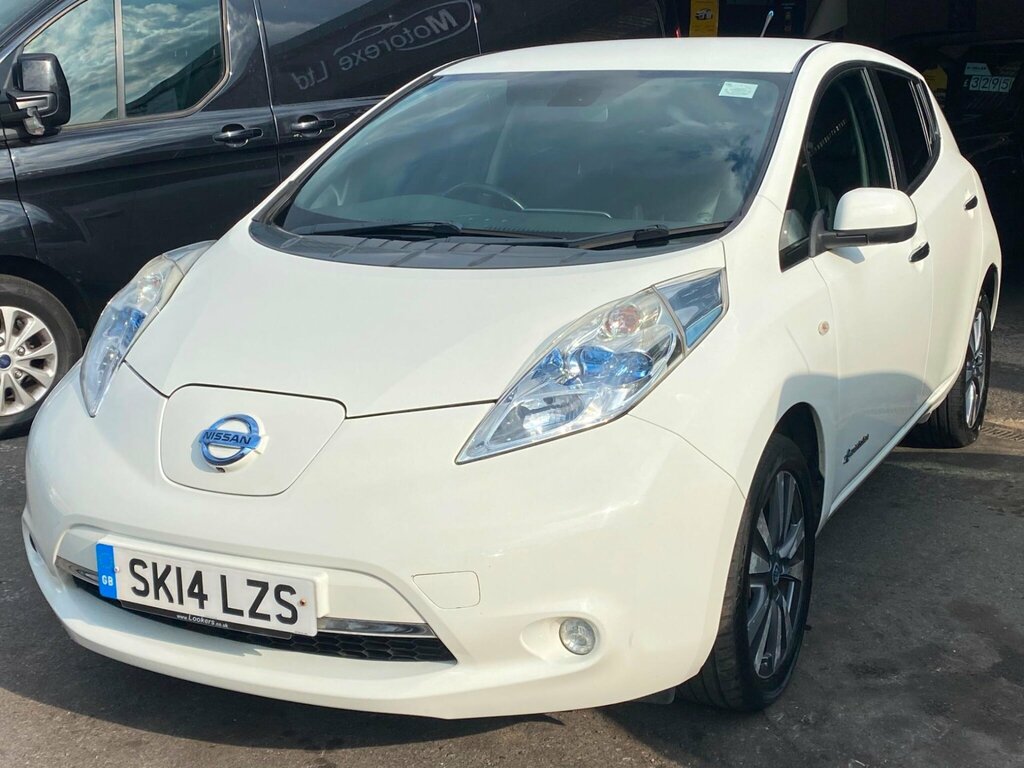 Nissan Leaf 24Kwh Tekna White #4