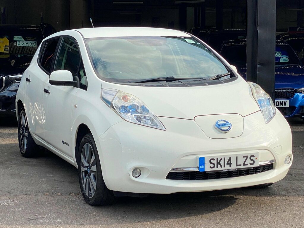 Nissan Leaf 24Kwh Tekna White #2