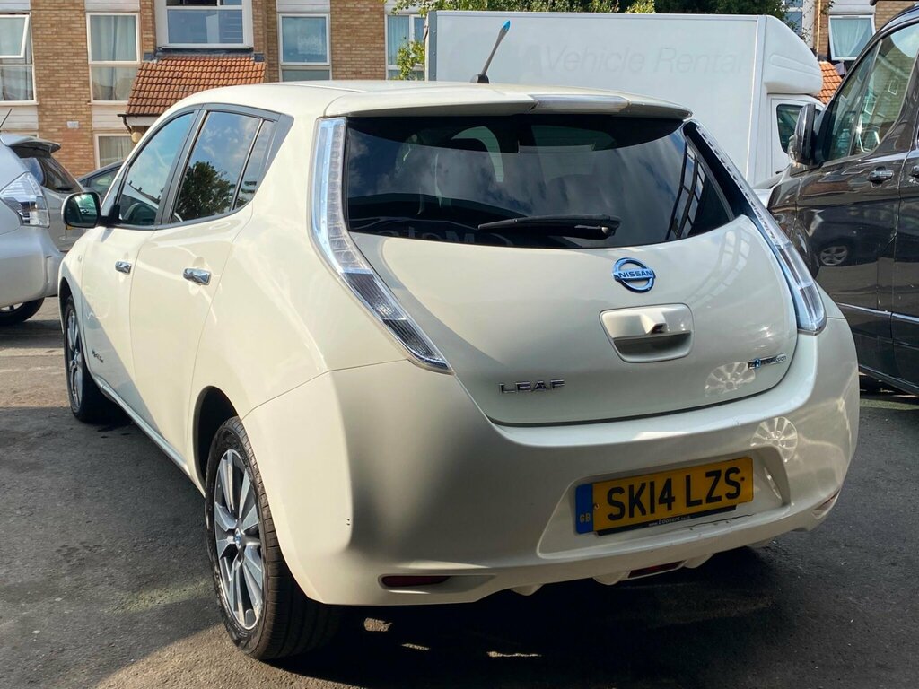 Nissan Leaf 24Kwh Tekna White #6