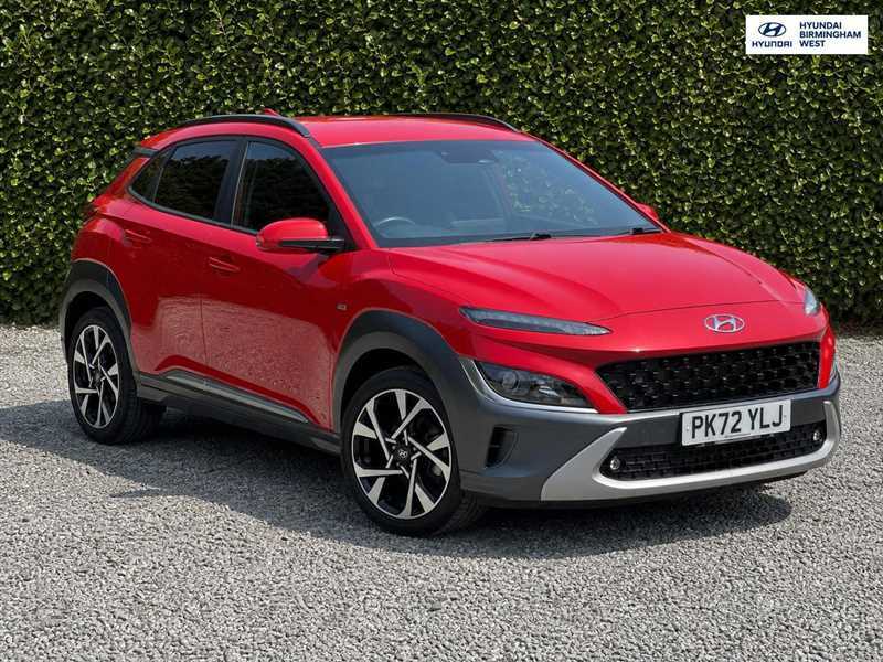 Hyundai Kona 1.0 T-gdi Mhev Premium Suv Hybrid Manua Red