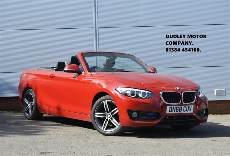 BMW 2 Series 2.0 220D Sport Convertible Euro 6 Red