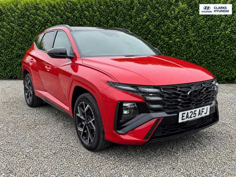Hyundai Tucson 1.6 T-gdi N Line S Suv Hybrid Euro EA25AFJ Red